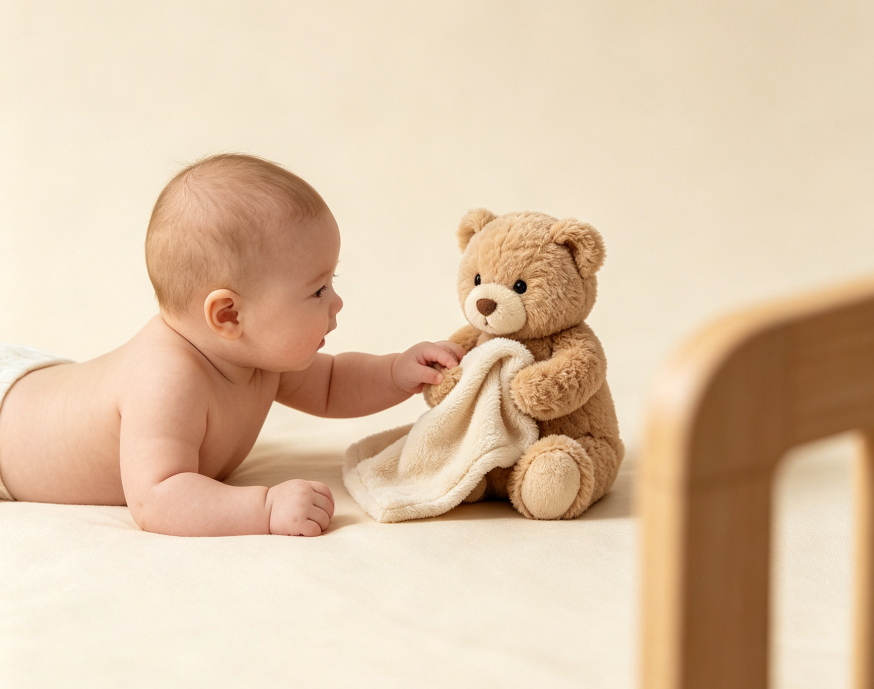 baby soothing plush toy