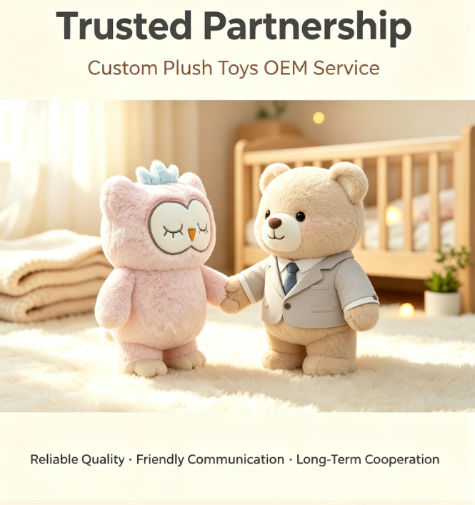 Custom Baby Plush Owl Toys