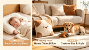 How to choose safe plush toys for babies and pets
