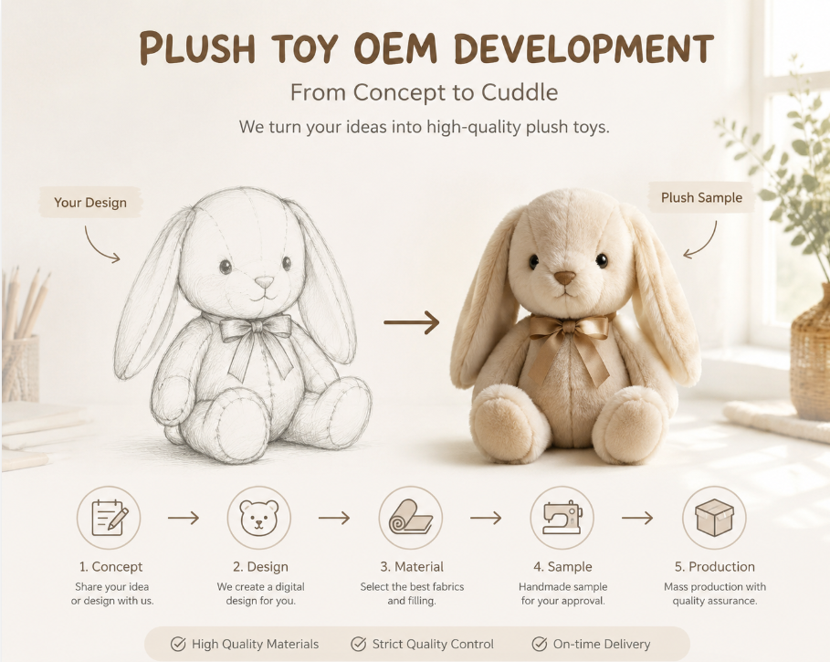 Custom Plush Toy Design Service