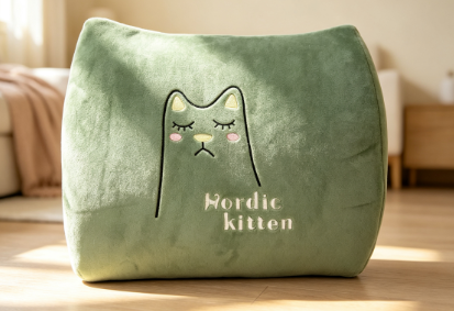 Custom Cat Plush Pillow