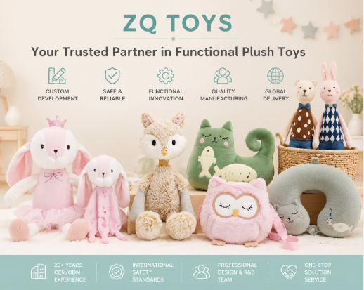Custom Plush Toy Manufacturer