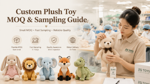 custom plush toy MOQ