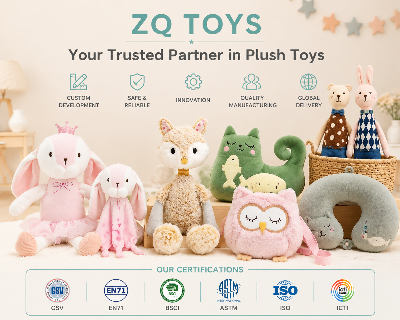 Bespoke Soft-Toy Manufacturing