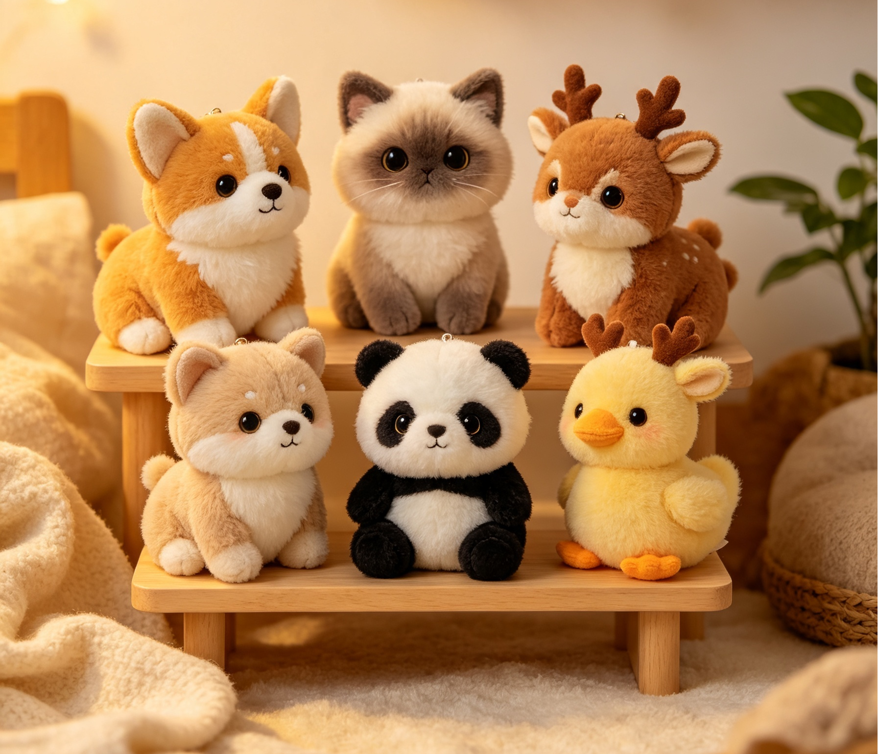 Animal Series Plush Toys